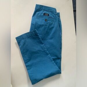 Banana Republic Mason Chino Pants Men’s 35x30 Blue Slim Casual Cotton